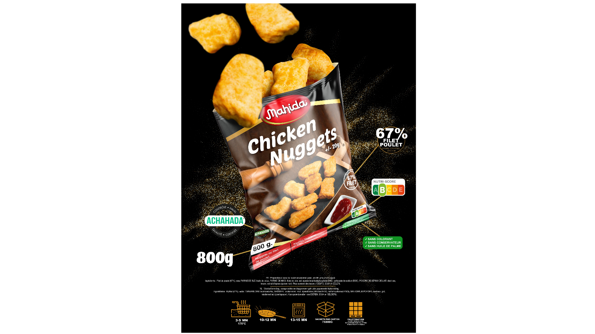 Nuggets filet de poulet