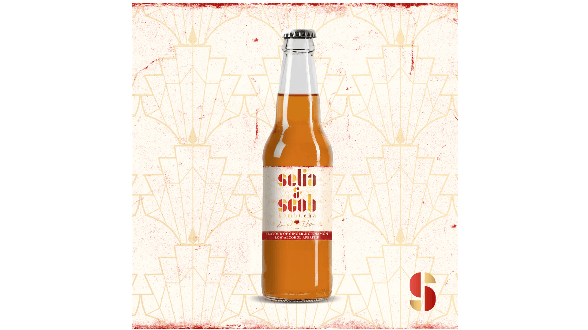 Selia&Scob kombucha – Gingember&Cannelle