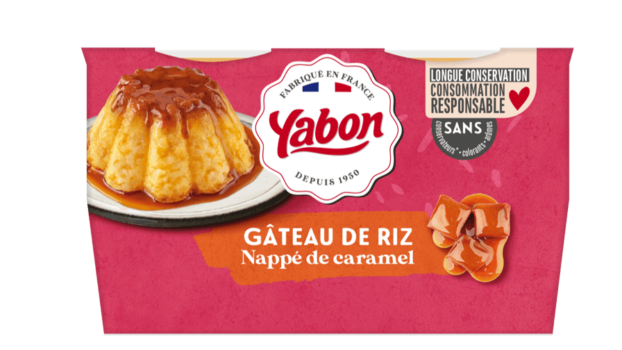 YABON RICE CAKE WITH CARAMEL TOPPING Horeca Expo