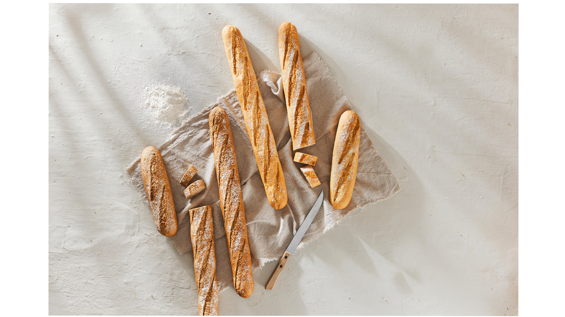 Country Style Baguettes – La Lorraine