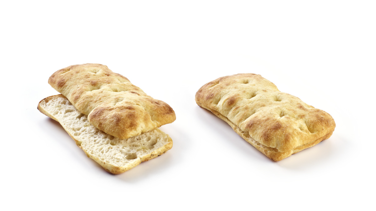 Schiacciata Romana White Pre-Sliced – Panesco