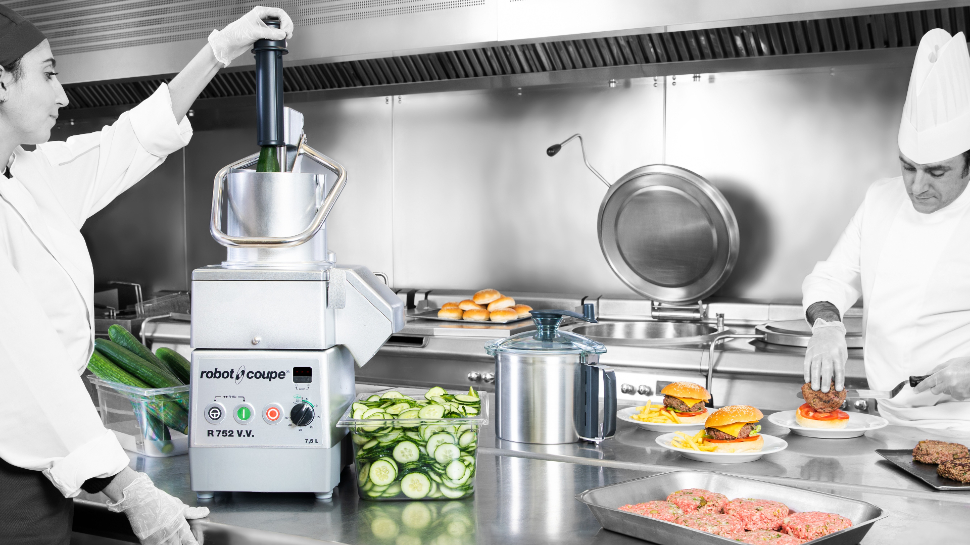 Combines Cutter & Coupe-legumes : 2 machines en 1 !