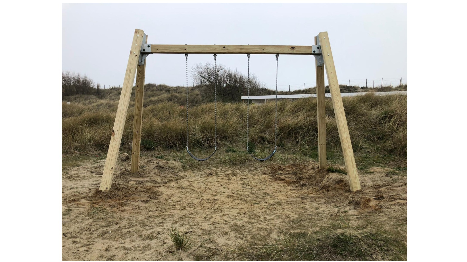 Balançoire avec 2 sièges