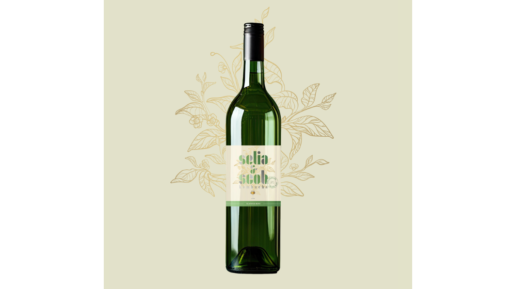 Selia&Scob kombucha – Menthe pomme