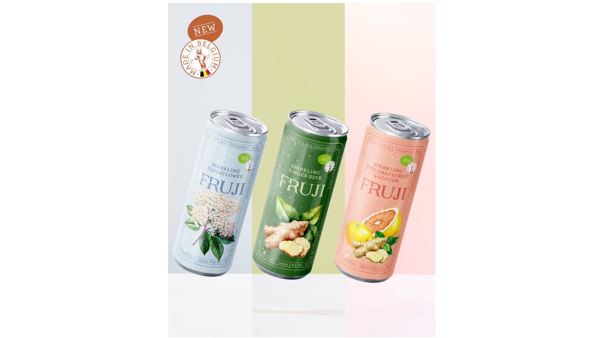 FRUJI Sparkling lemonades