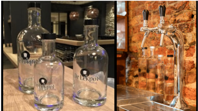 Tapkraan onbeperkt plat en spuitwater