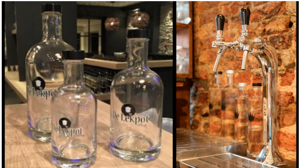 Tapkraan onbeperkt plat en spuitwater