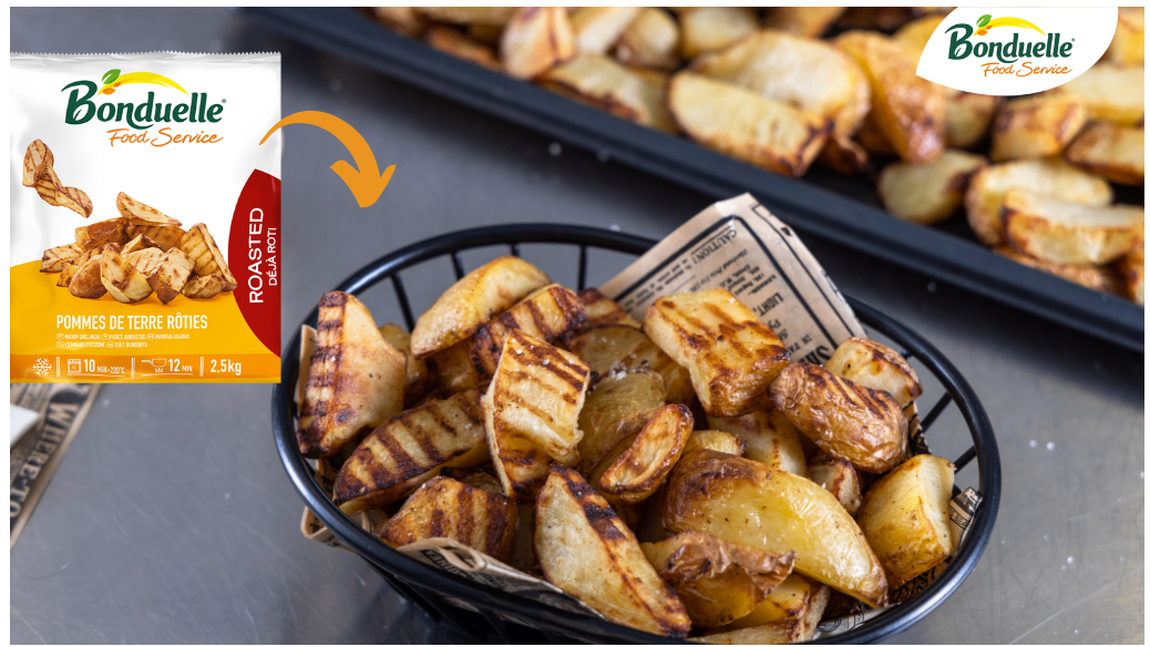 Pommes de terre & patates douces rotîes