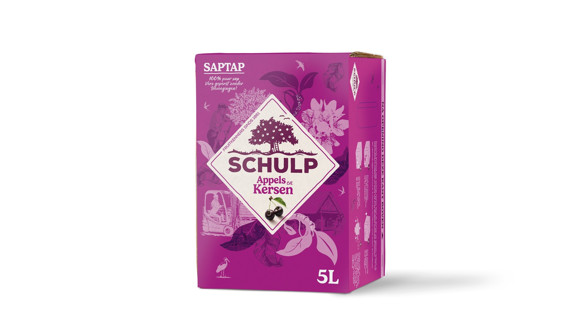 Saptap appel-kers 5 liter