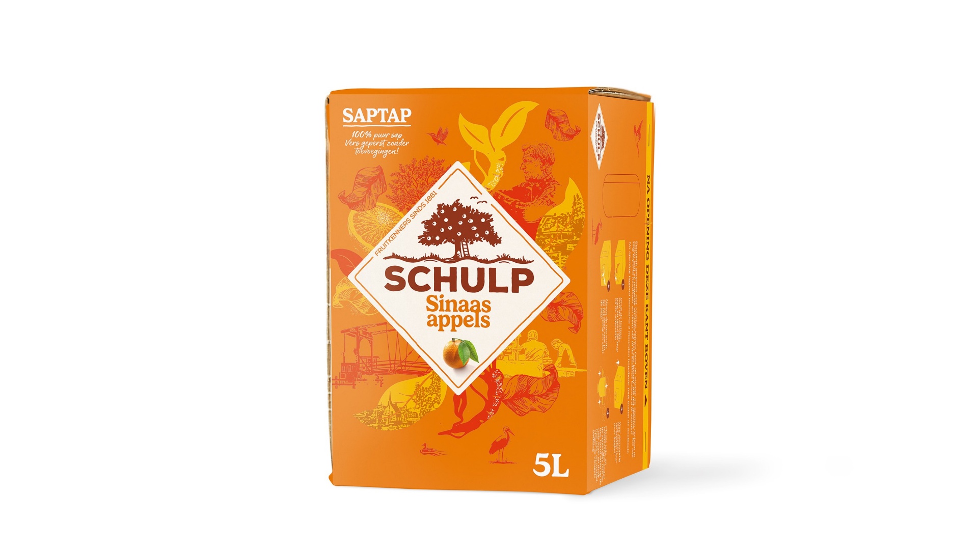 Saptap sinaasappel 5 liter