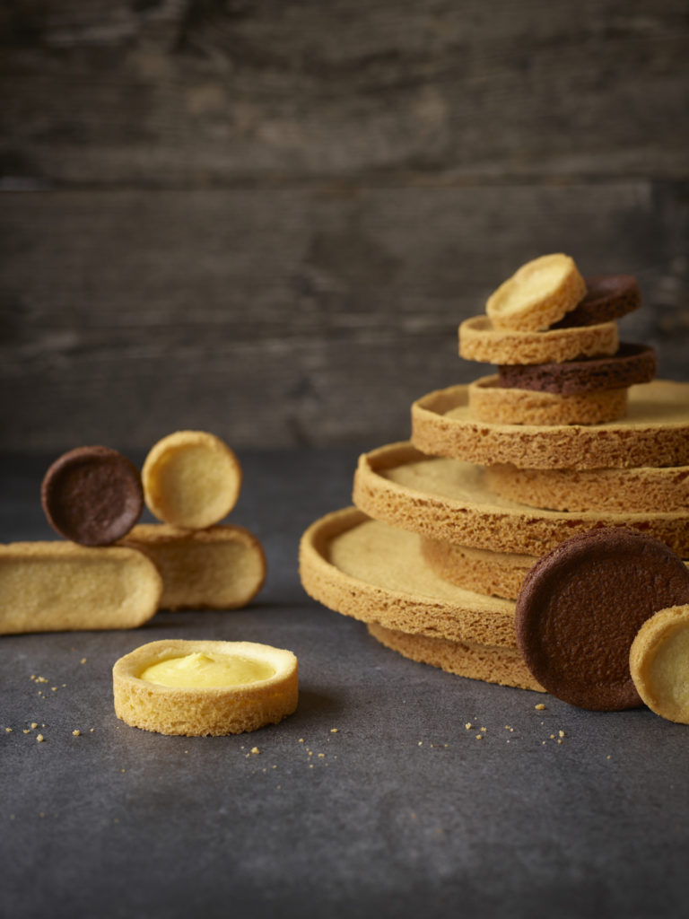 Taartbodems in bretoens zanddeeg