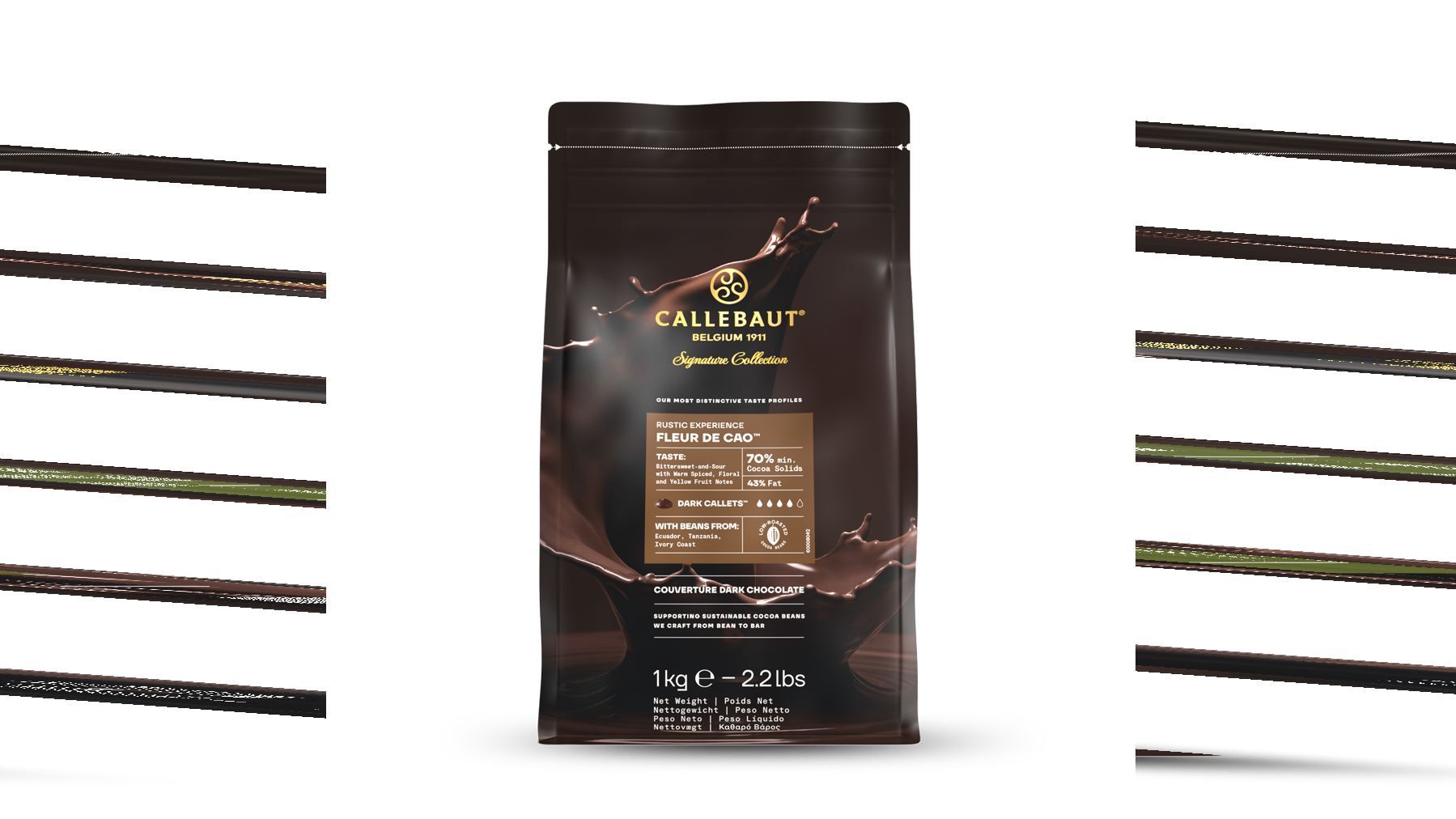 Callebaut Rustic Fleur de Cao