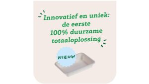 De eerste 100% duurzame menubakjes met biobarrière