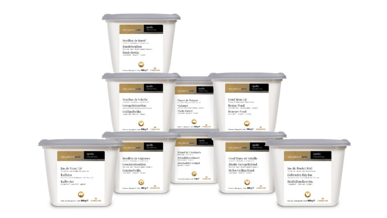 Bouillons , Fonds, Jus, Fumets assortiment pauvre en sel Apollo Essential