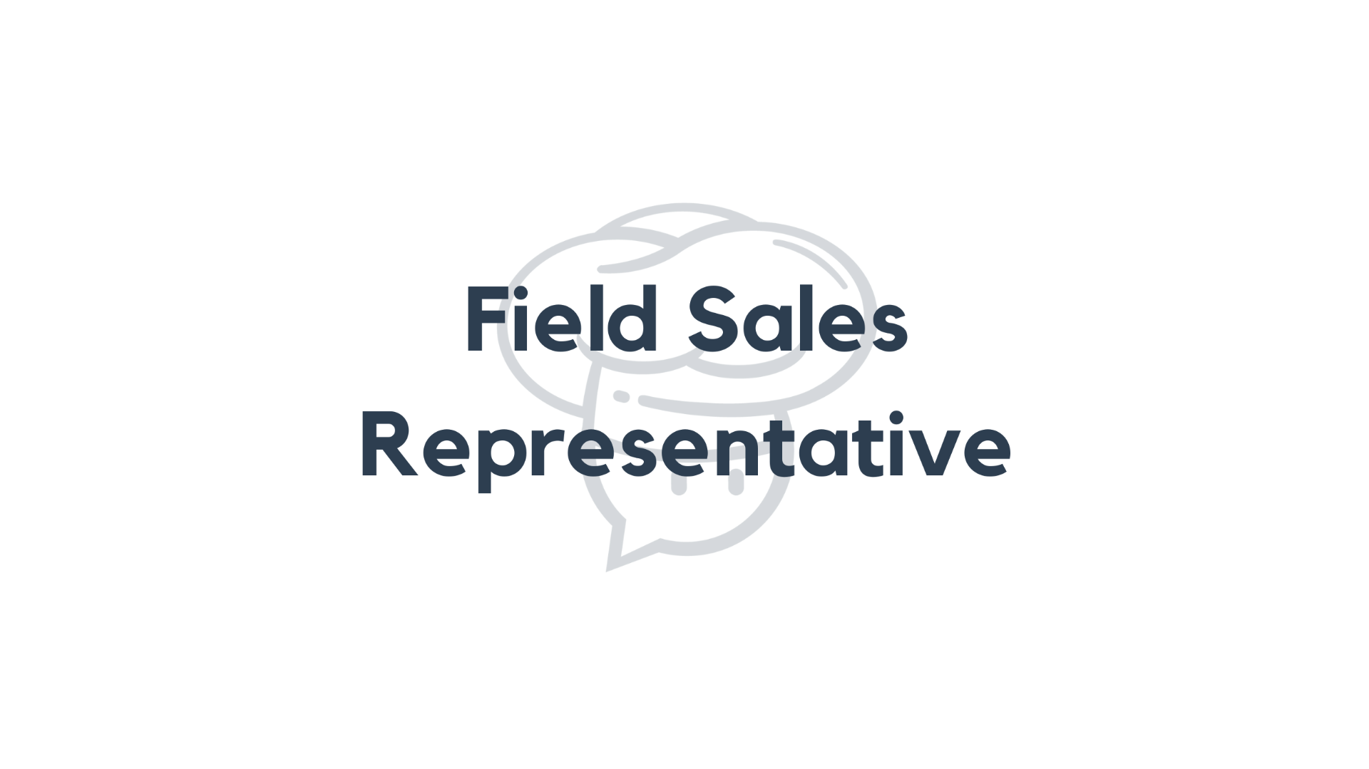 Field Sales Representative