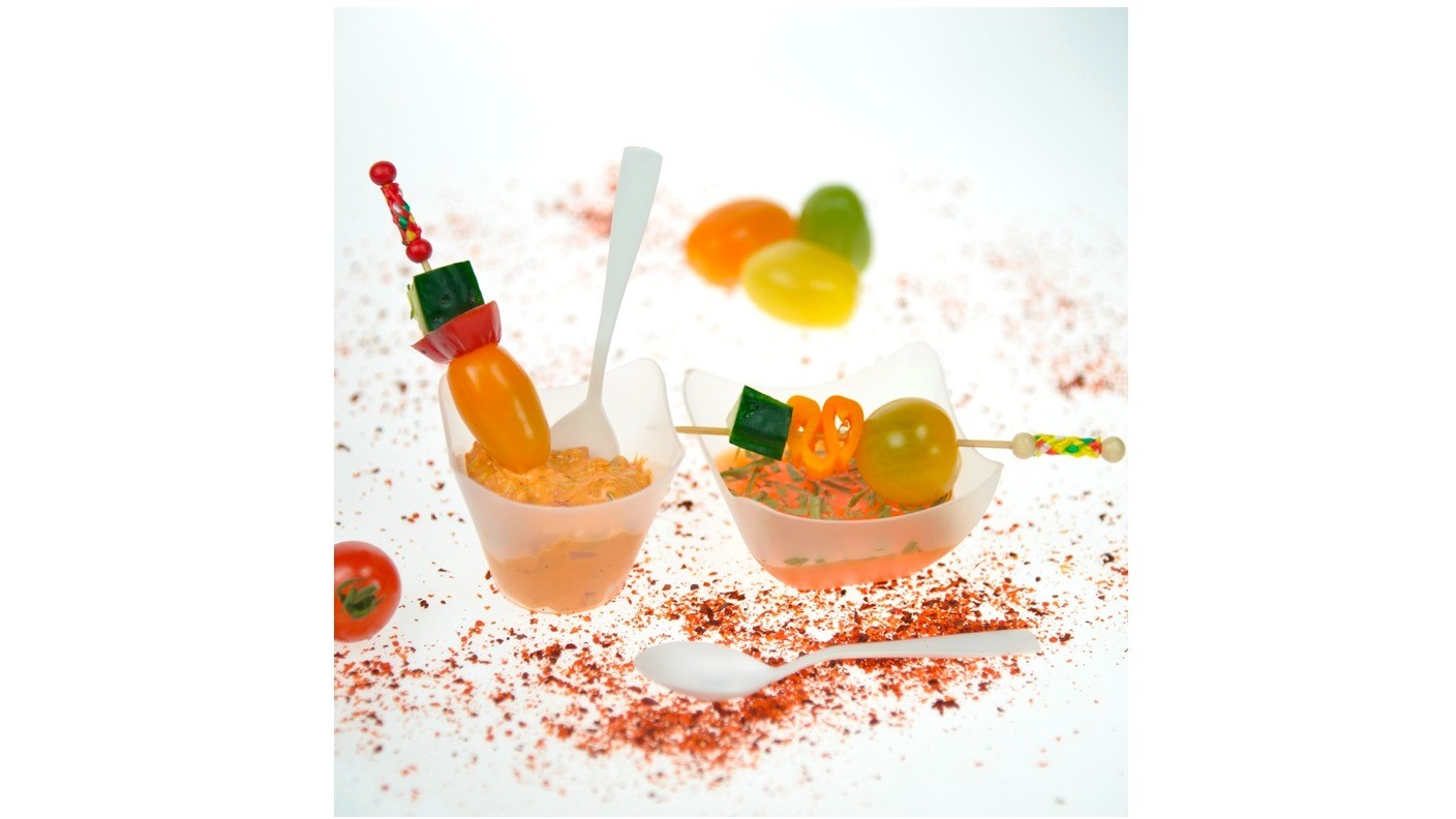 Herbruikbare glazen in PP