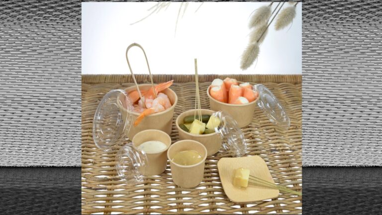 Contenants en papier Kraft