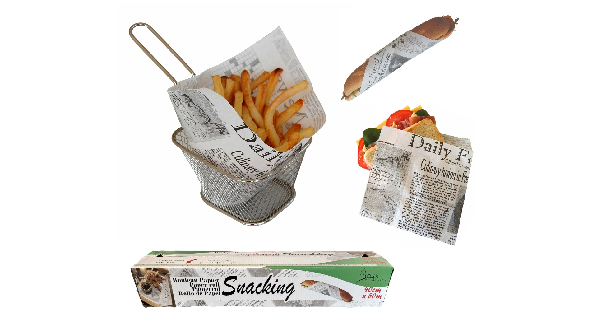 “Snacking” Papier