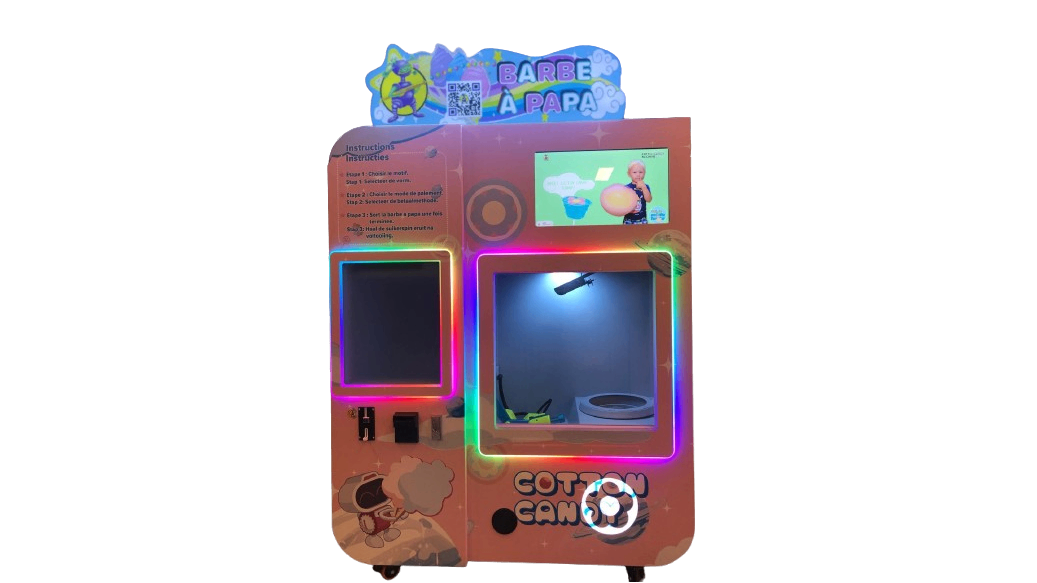 Barbe à papa machine