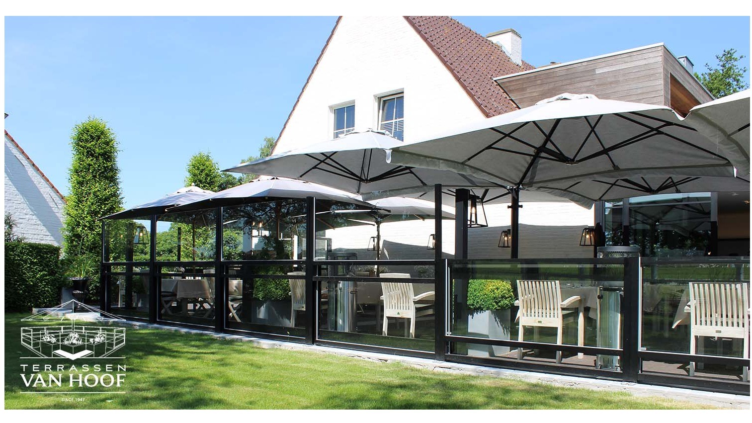 Uitschuifbare windschermen UpDown