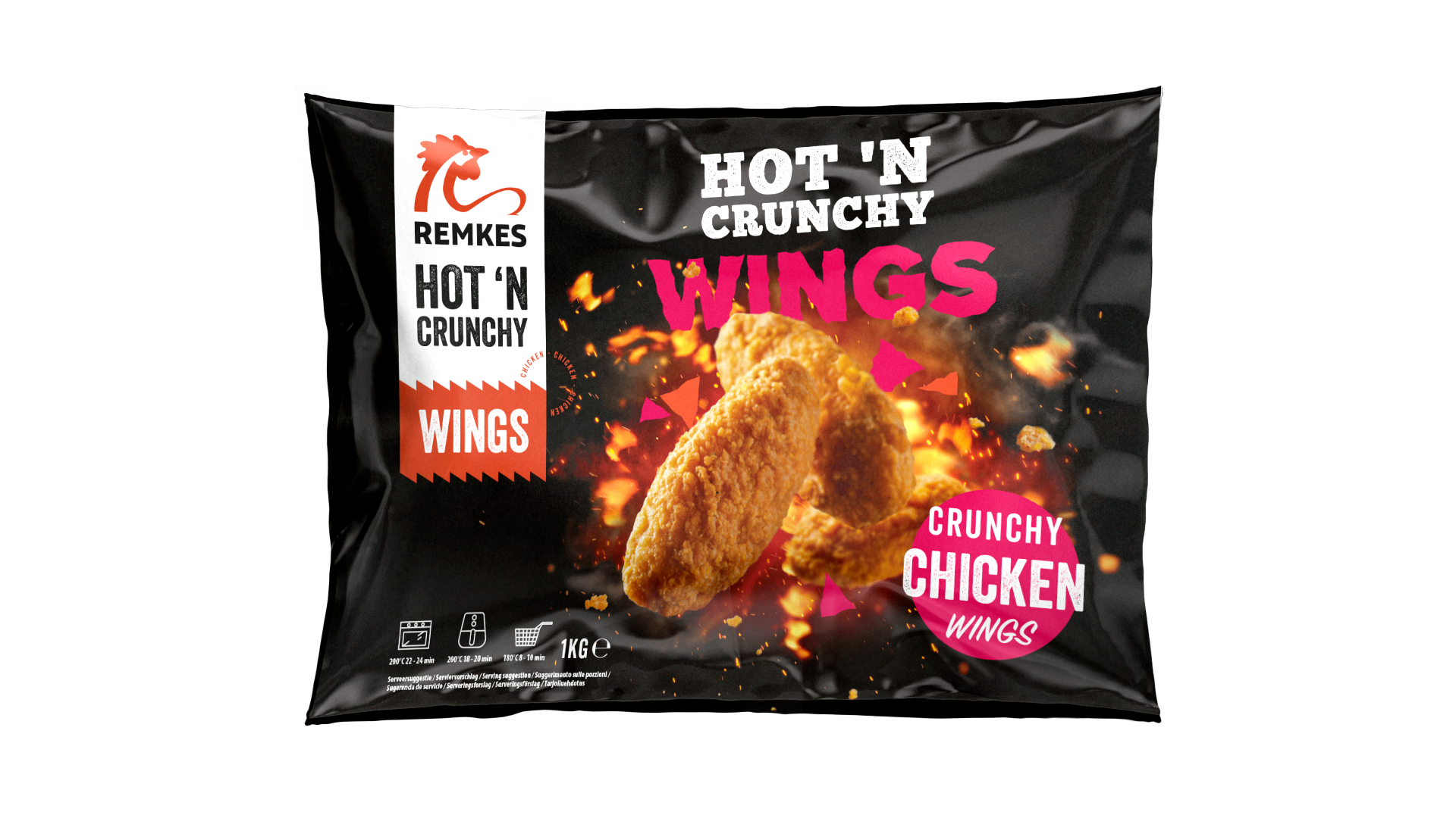 Hot ‘n Crunchy Chicken Wings