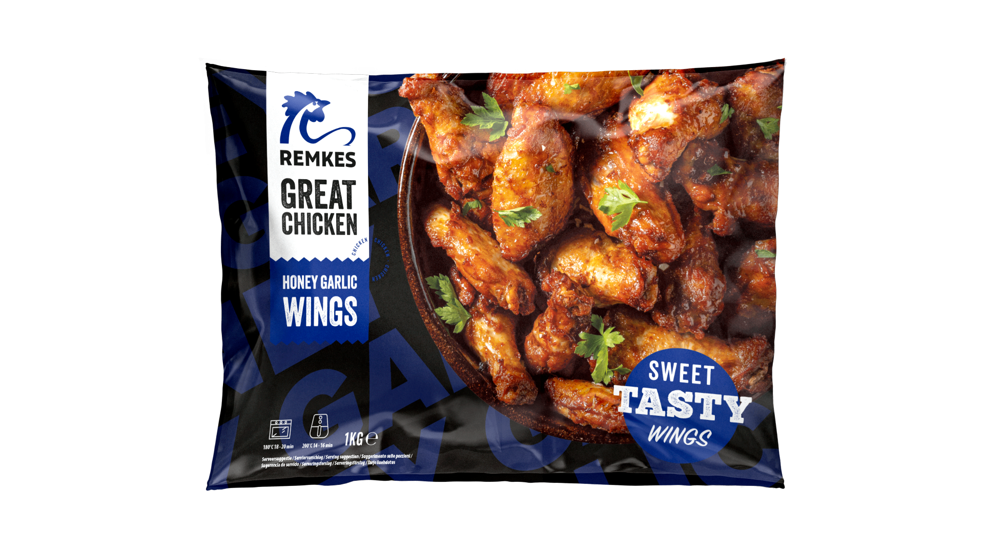 Honey Garlic Chicken Wings