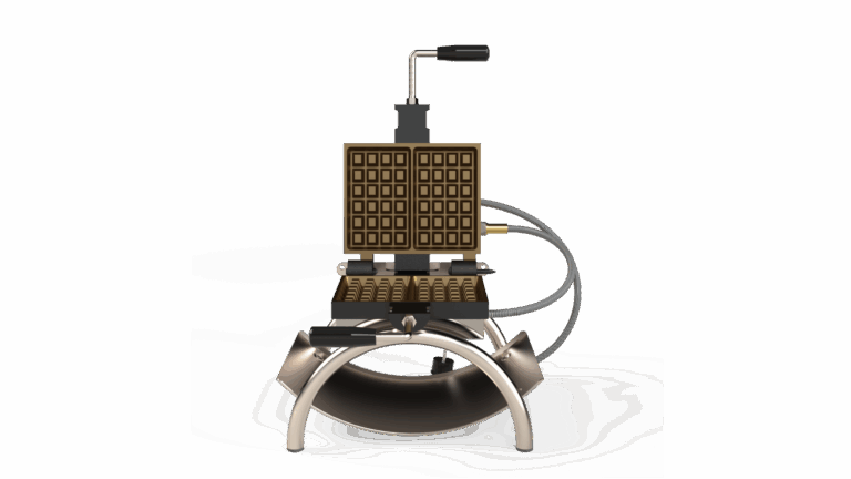 A26 Waffle Iron for Brussels Waffles