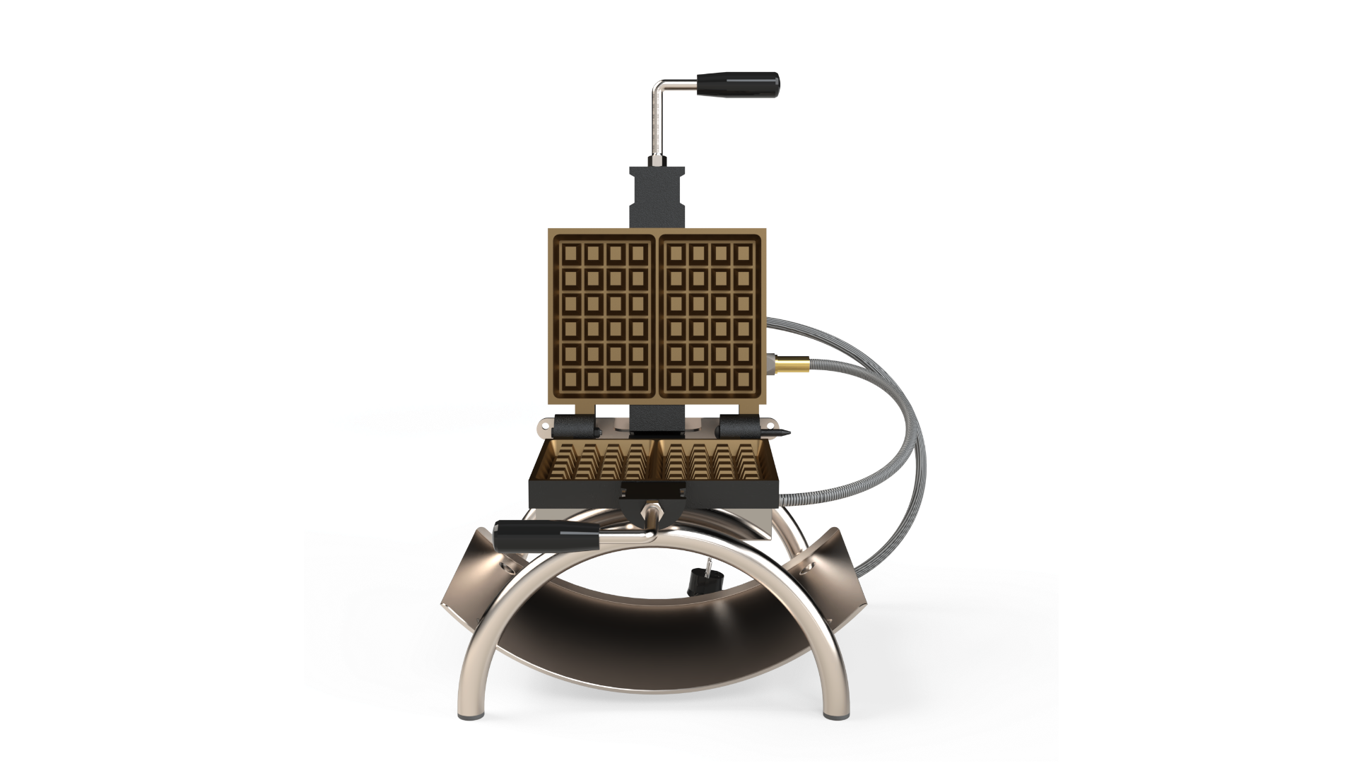 A26 Waffle Iron for Brussels Waffles