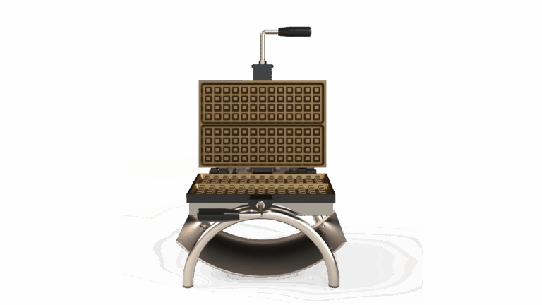 A57 Waffle Iron for Liège waffles