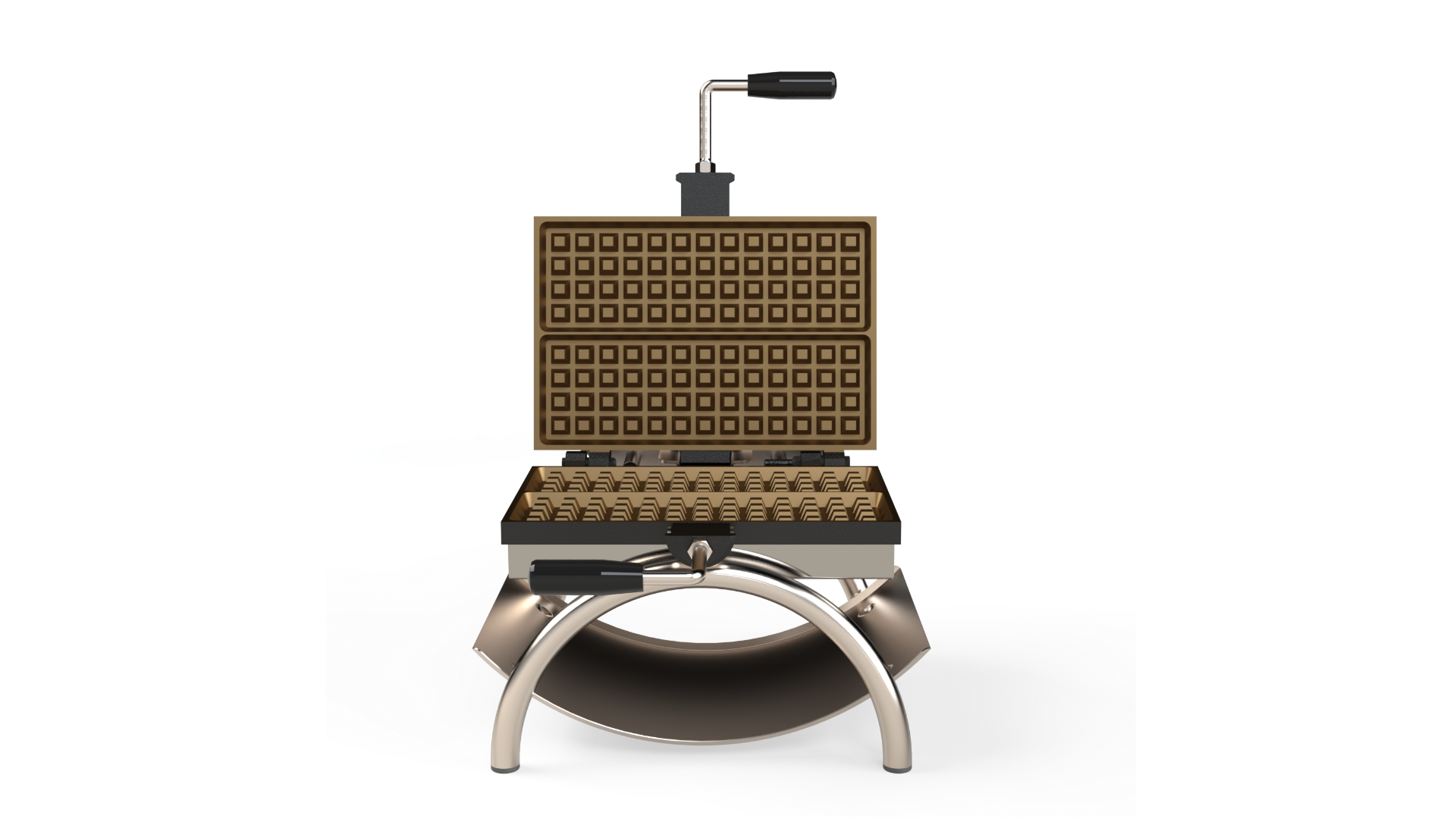 A57 Waffle Iron for Liège waffles