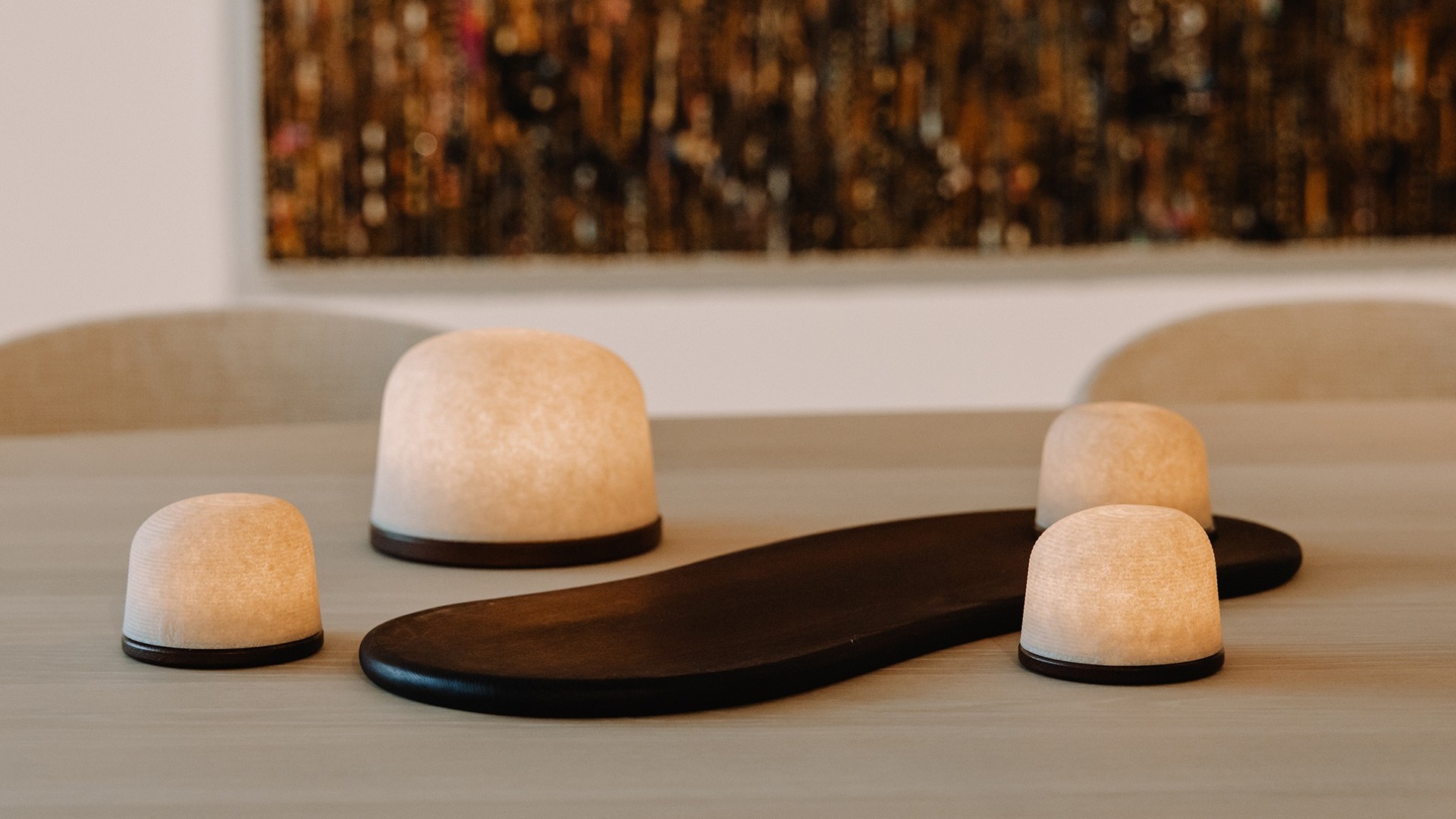 Fondant lampe de table 100% recyclé