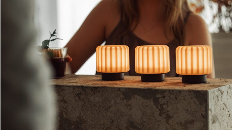 Dentelles Earth Tafellampen