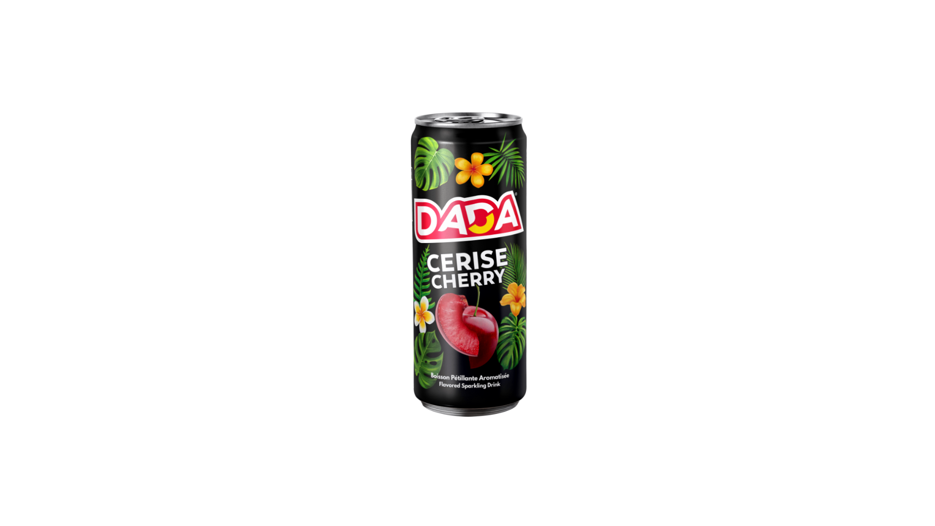 Eau pétillante aromatisée à la cerise.