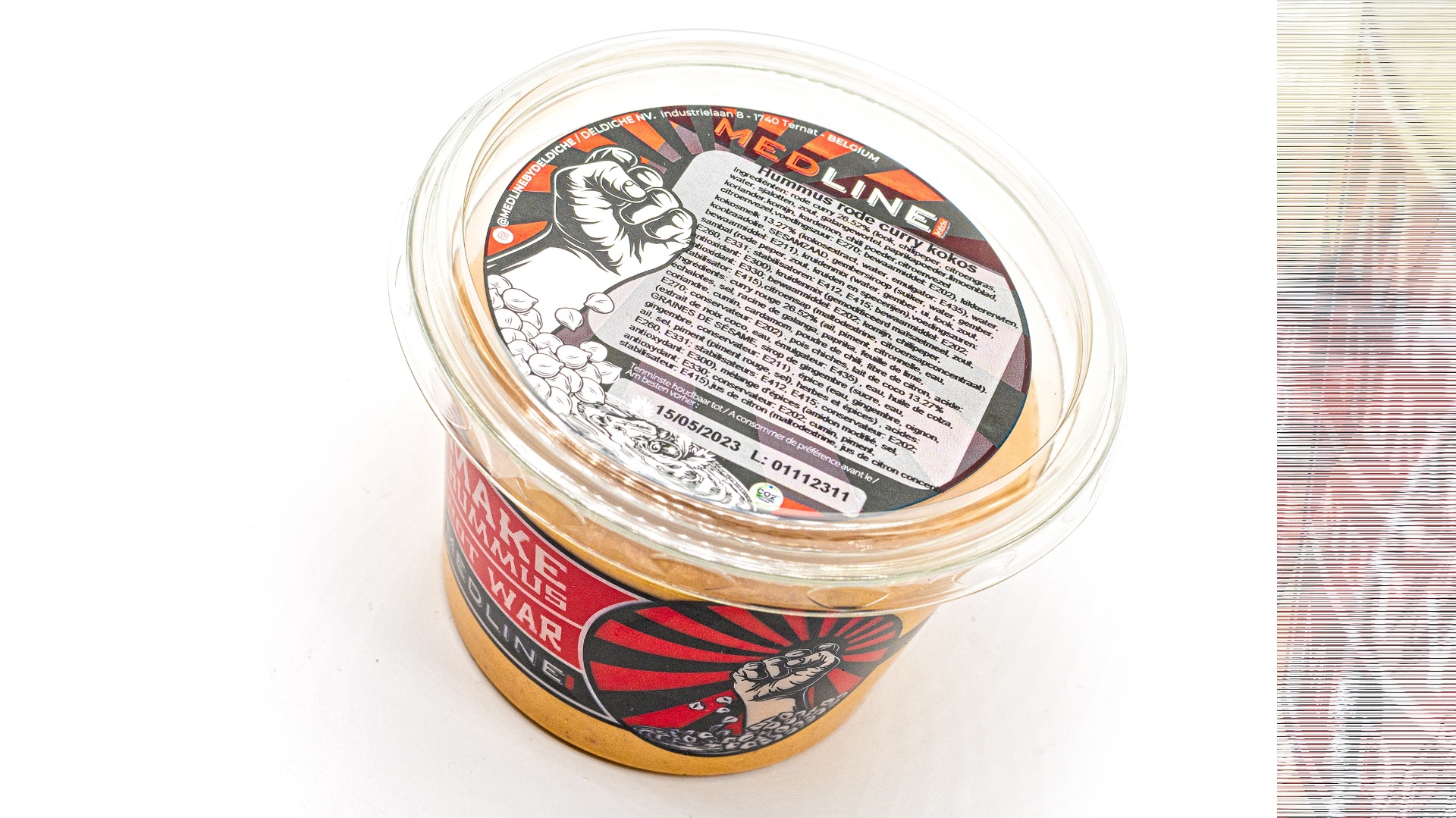 Medline Hummus kokos rode currry