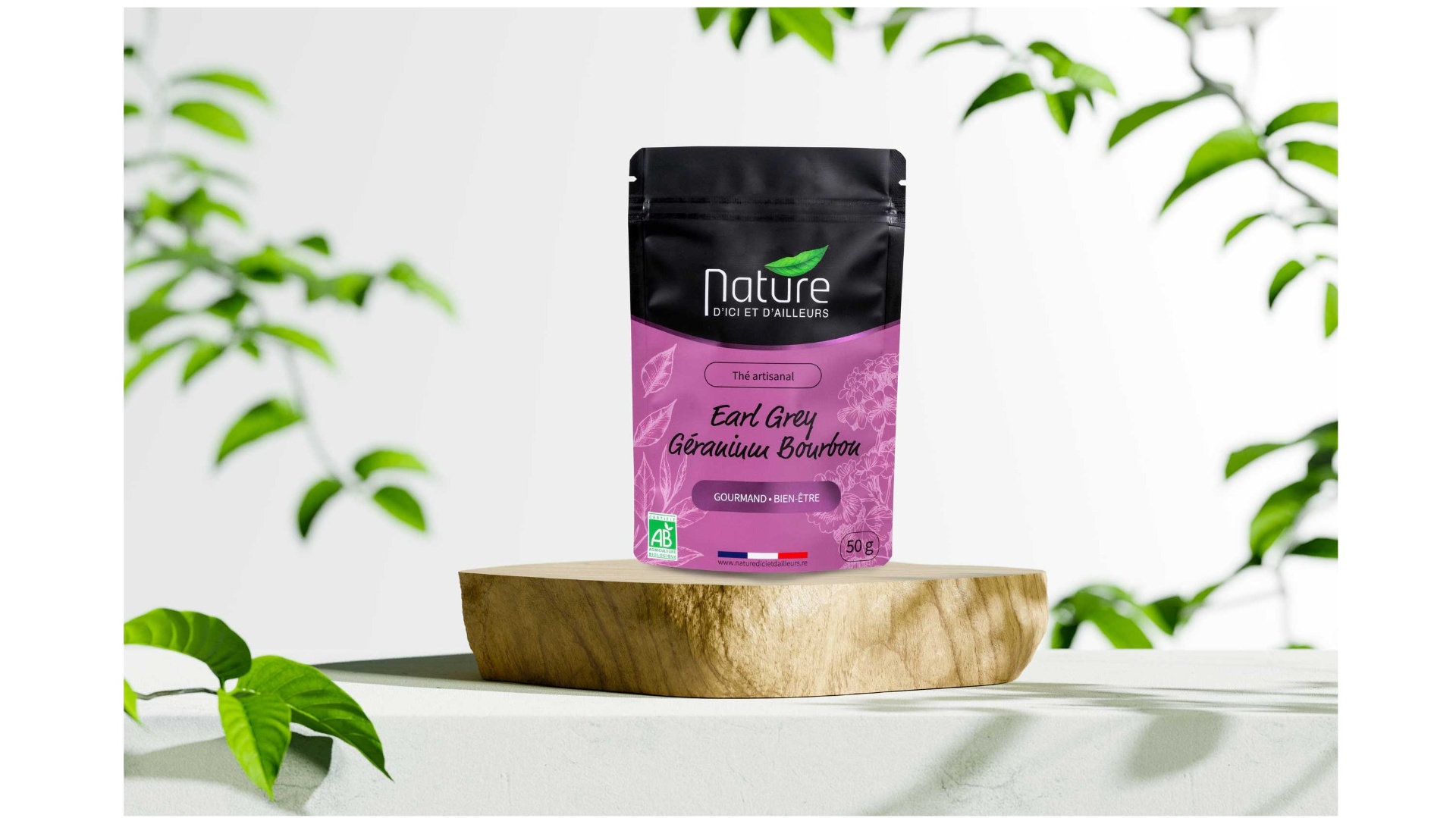 Earl Grey Geranium Bourbon – Thé artisanal