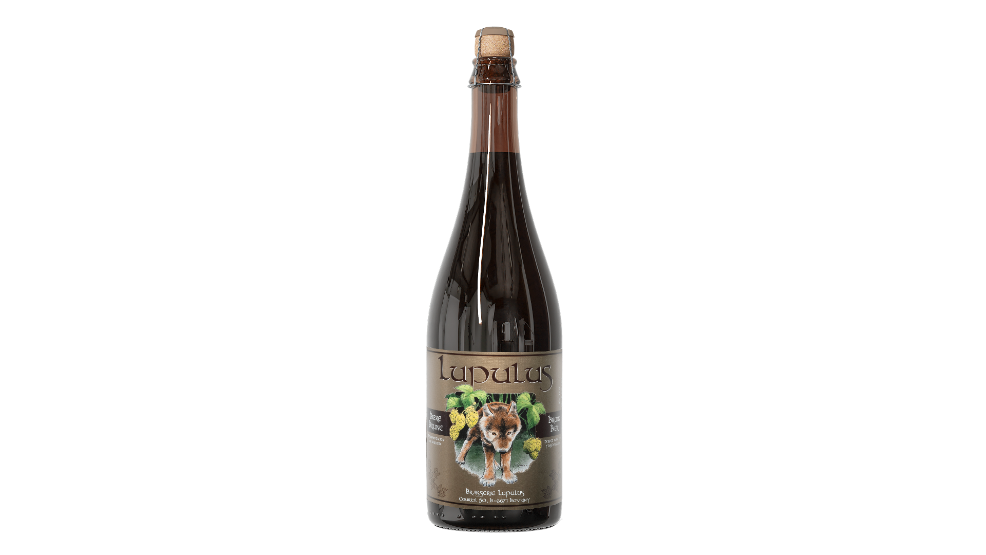 Lupulus 75cl – BRUNE 8%