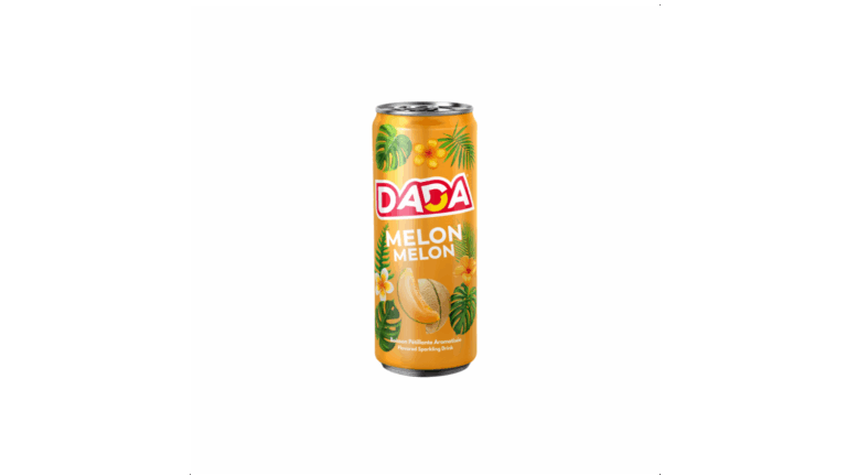 Eau pétillante aromatisée au melon.