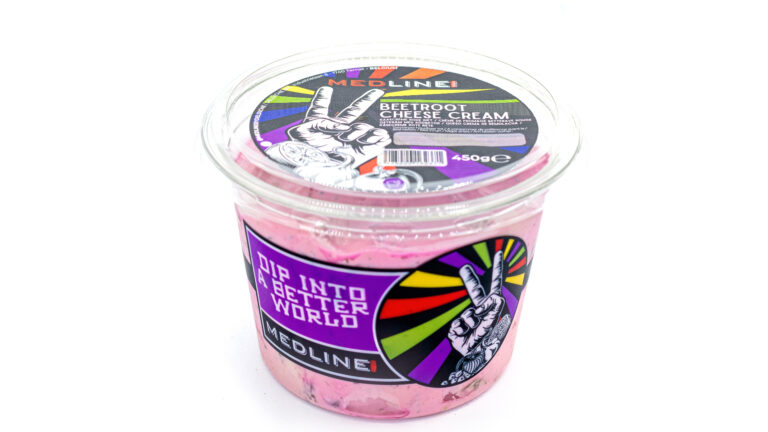 Medline crème de fromage betterave rouge