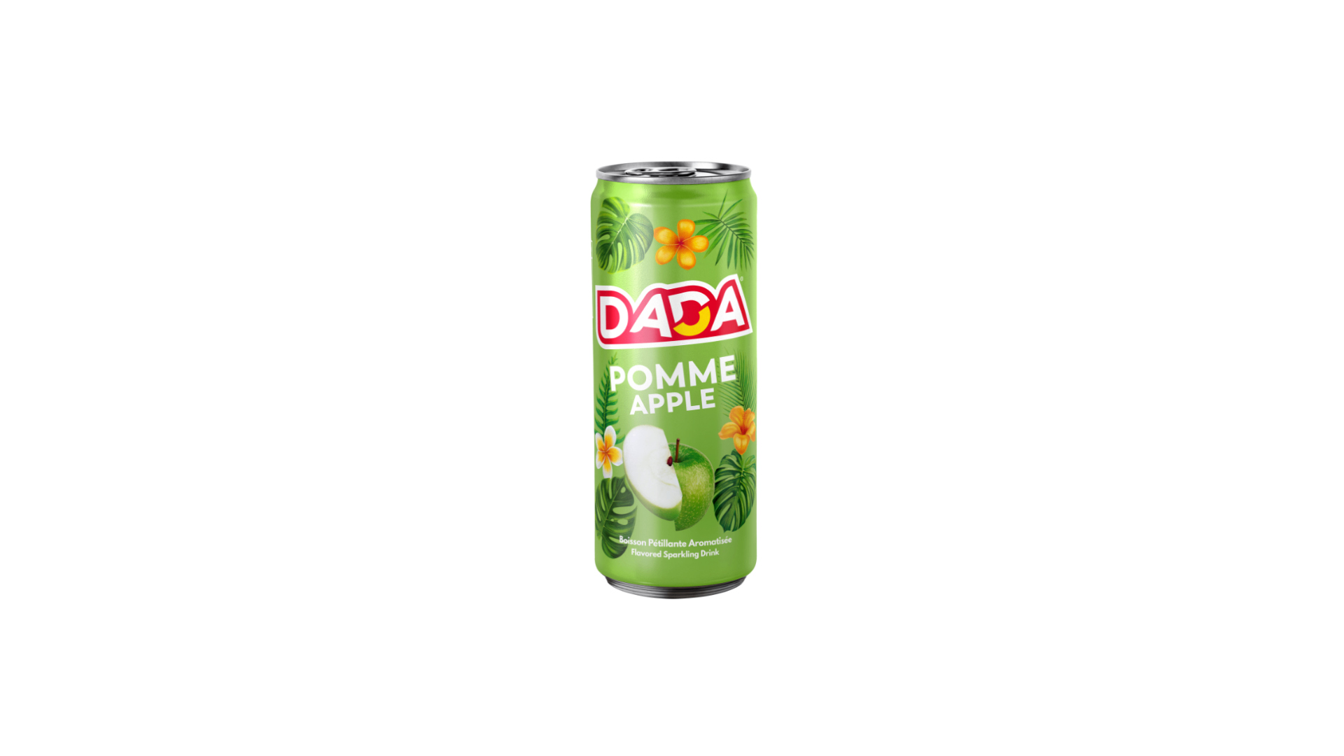 Boisson pétillante aromatisée à la pomme