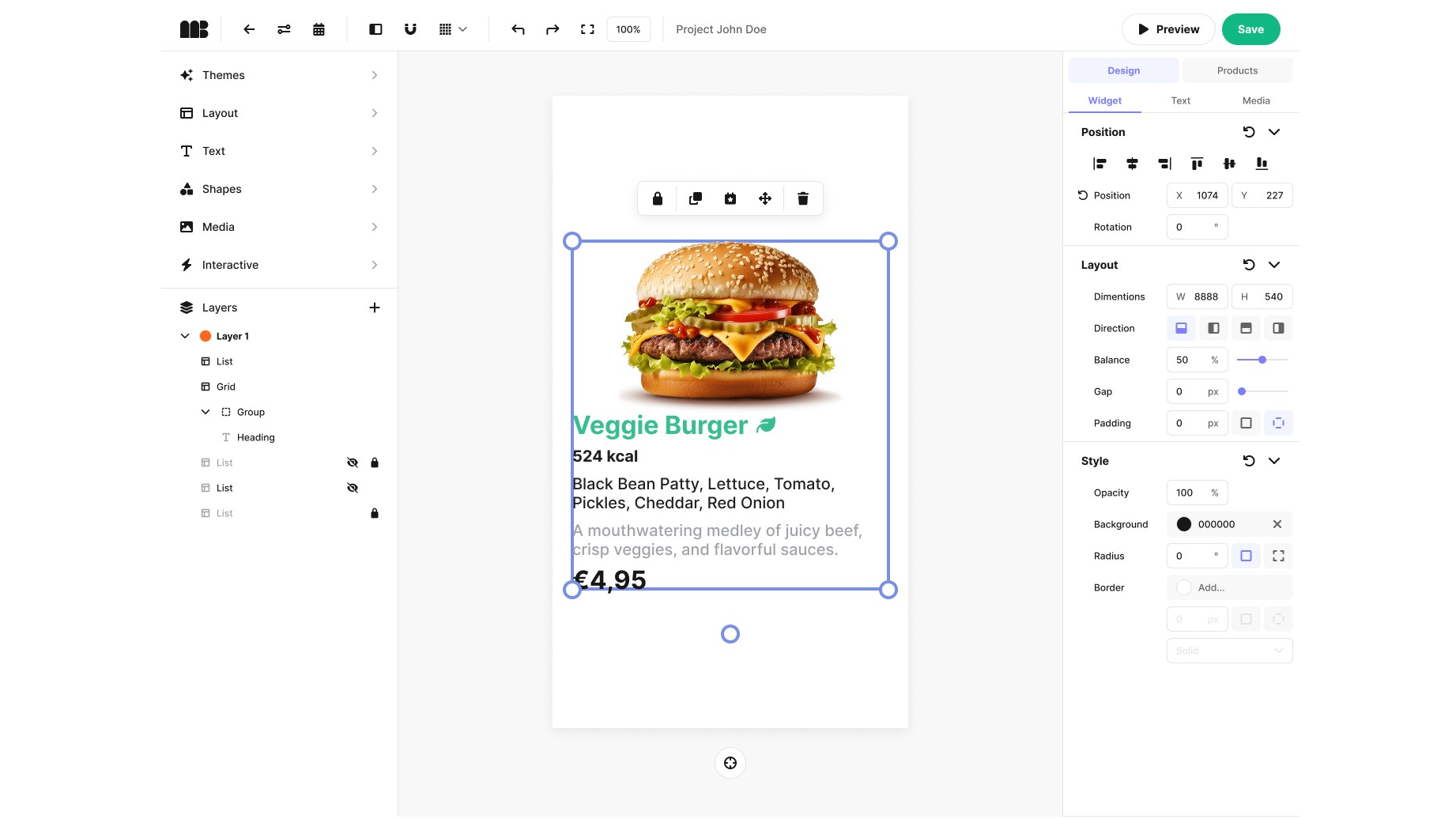 Quintet software portal