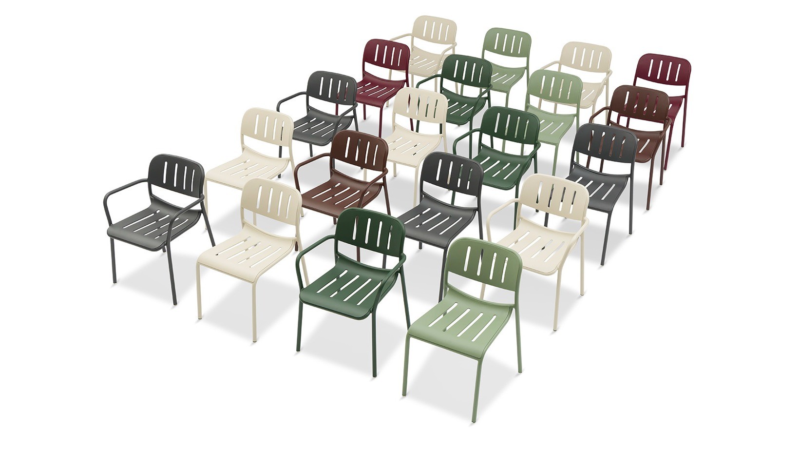 Terrasstoel stapelbaar