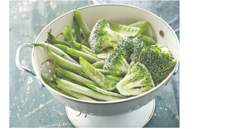 Ruim assortiment diepgevroren groenten