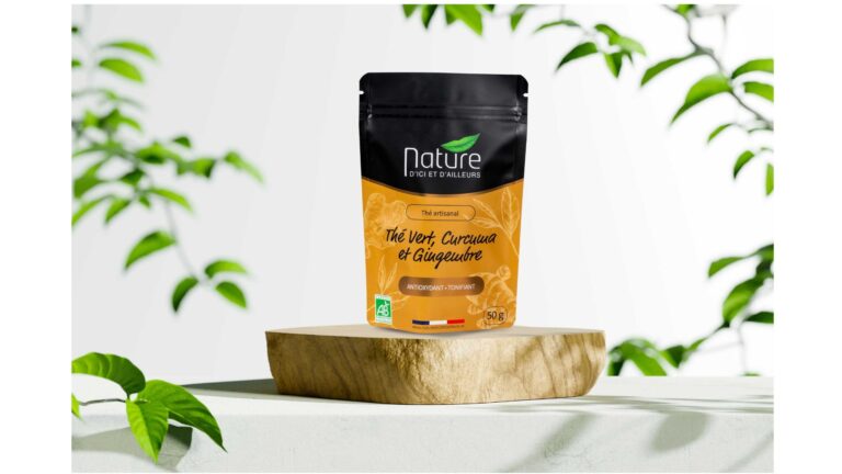 Curcuma et Gingembre – Thé vert