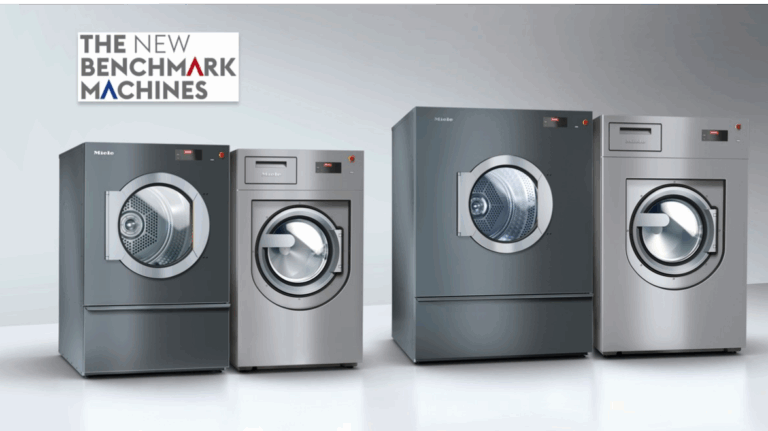 Miele Professional: De wasmachines en droogkasten van de nieuwe generatie Benchmark.