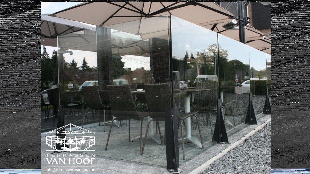 Transparante windschermen