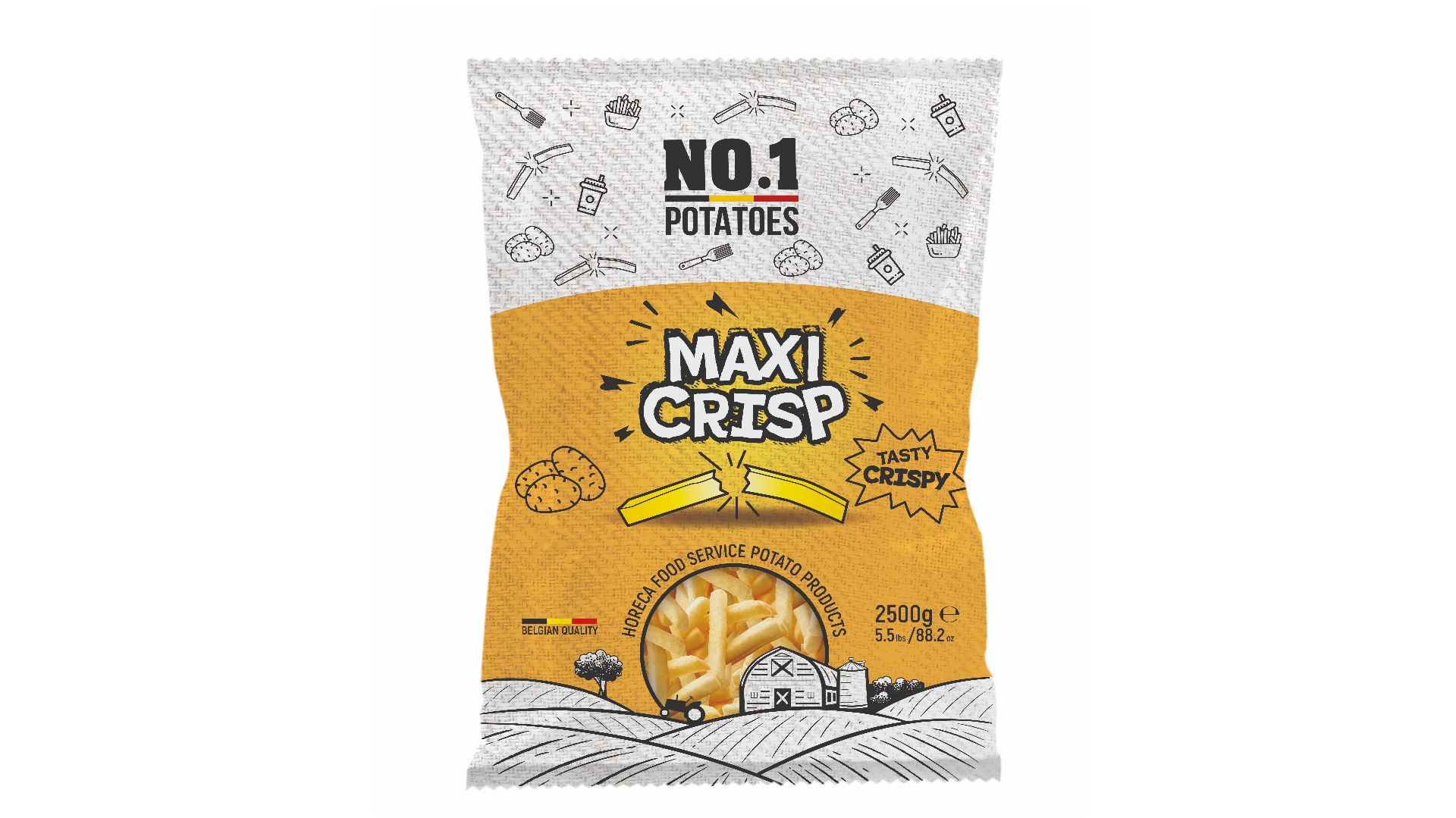 MaxiCrisp Coated fries