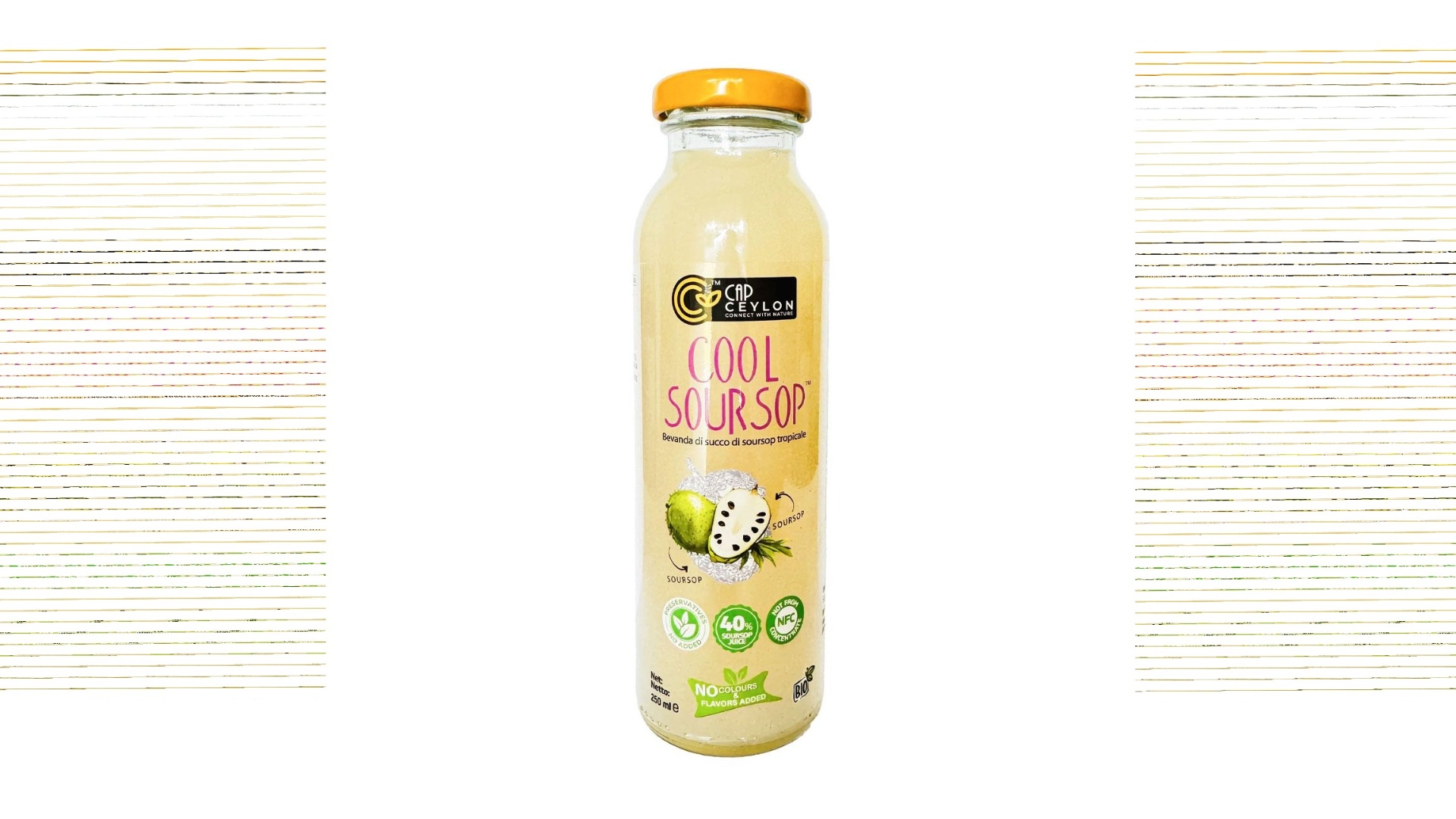 Cool Soursop Premium – Glazen fles 250 ml