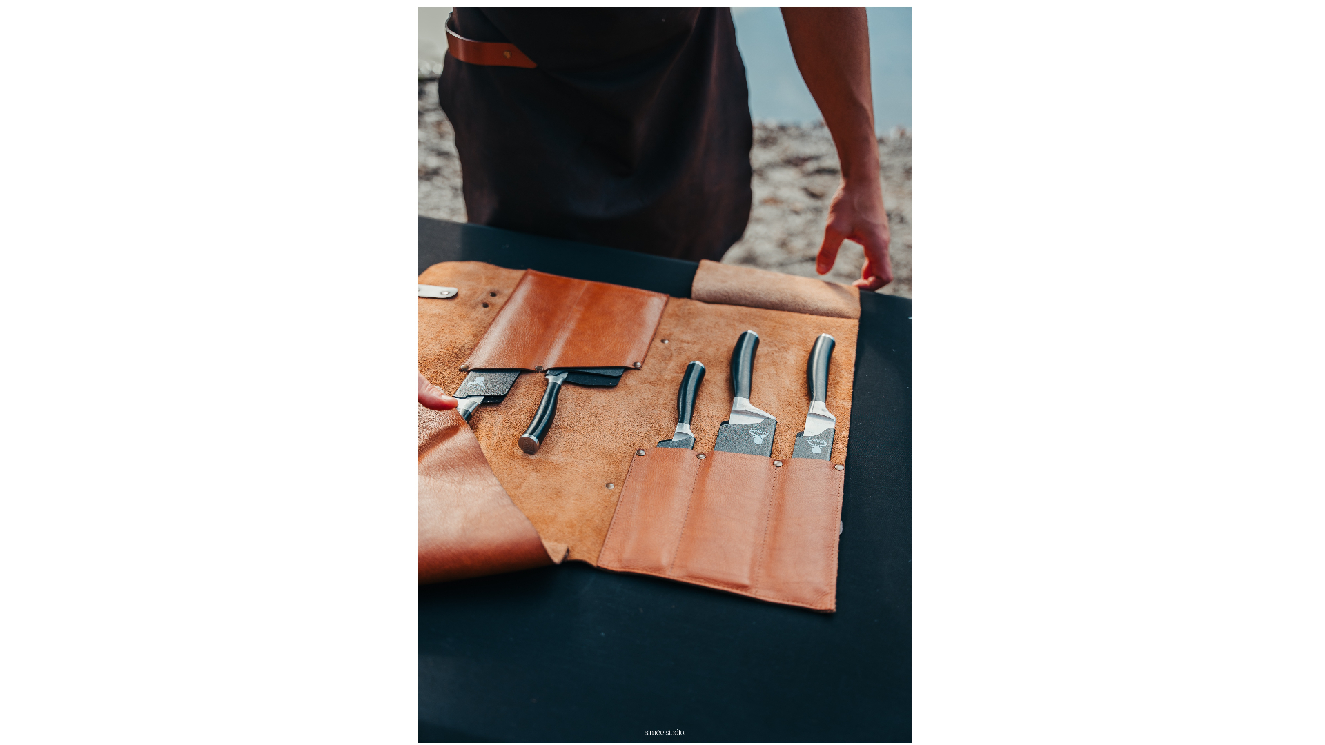 Leren messentas – Personaliseerbaar