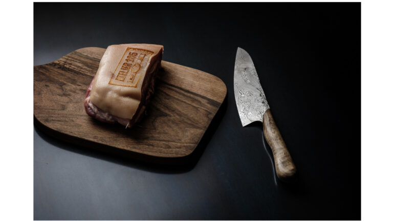 Couteau gyuto en damas