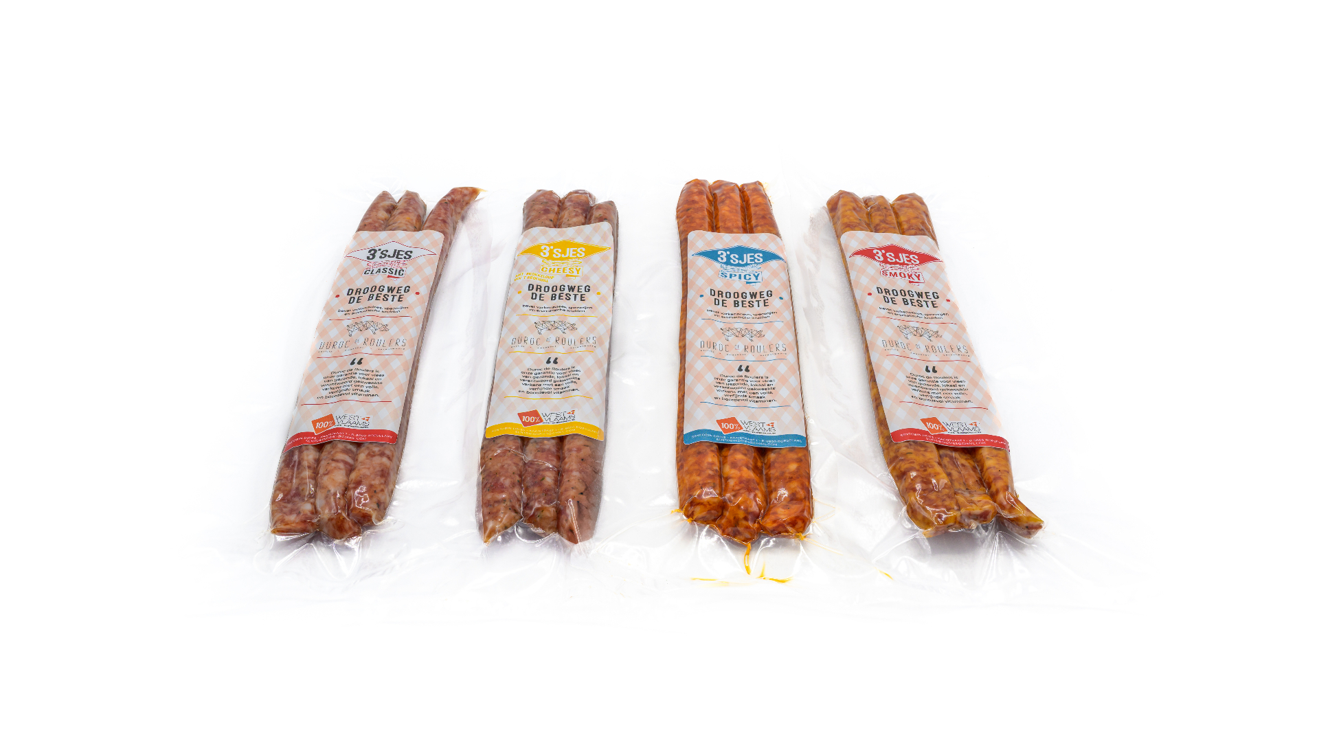 3sjes Spicy verpakt per 3